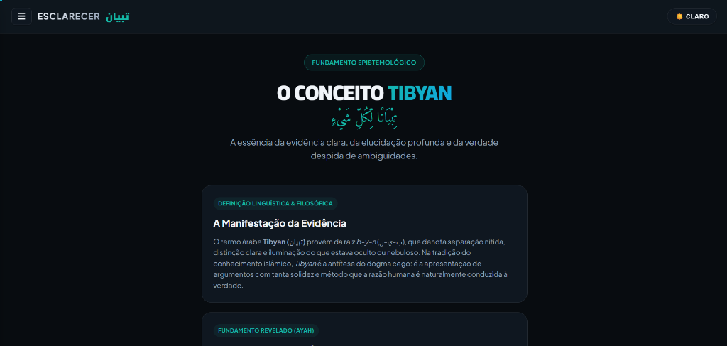 Islam Esclarecido — Tibyan